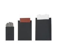 60 Mixed Size Grey Mailing Bags | Strong Self Seal Parcel Bags | Waterproof Plastic Postage Bags for Shipping, Packaging & Delivery | Durable Polythene Mailing Envelopes, 3 Sizes Small to Large