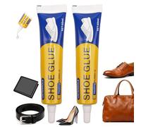 60 mL Shoe Glue Sole Repair, Super Strong Waterproof Shoe Goo UK for Leather and Rubber, Clear Non-Hardening Adhesive Professional Shoe Repair Glue for Sneakers Boots Heels and DIY Craft Repairs