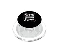 60 nd Birthday Bash Squad glitte Style PopSockets PopGrip for MagSafe