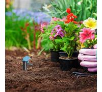 60 or 300 Pack Garden Drip Emitters with Shut Off Valves for Precise Water Delivery and Stable Irrigation Supporting Healthy Plant Growth (60pcs)