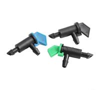 60 or 300 Pack Garden Drip Emitters with Shut Off Valves for Precise Water Delivery and Stable Irrigation Supporting Healthy Plant Growth (300pcs)