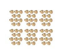 60 Pack 1.2 Inch Brushed Gold Cabinet Knobs Knurled Kitchen Cabinet Knobs Gold Drawer Knobs Round Dresser Knobs