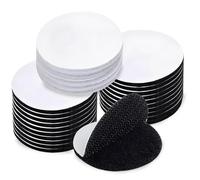 60 Pack 30 Pairs Hook and Loop Strips Heavy Duty 0.79x3.9 Inch - Self Adhesive Reusable Double Sided Sticky Tape for Walls, Doors, Tables - Strong & Sticky Strips Tape