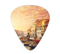 60 Pack Custom Guitar Picks Personalized Beautiful Venice Canal View Print Guitar Picks Guitar Bass Ukulele Accessories Gifts For Men Women