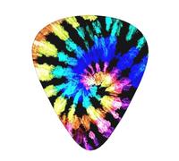60 Pack Custom Guitar Picks Personalized Exotic Tribe Tie Dye Style Print Guitar Picks Guitar Bass Ukulele Accessories Gifts For Men Women
