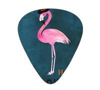 60 Pack Custom Guitar Picks Personalized Halloween Flamingo Witch Hat Print Guitar Picks Guitar Bass Ukulele Accessories Gifts For Men Women