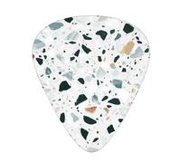 60 Pack Custom Guitar Picks Personalized Terrazzo Marble Pastel Print Guitar Picks Guitar Bass Ukulele Accessories Gifts For Men Women