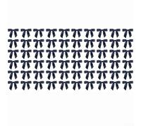 60 Pack Fabric Bow Decorations for Weddings, Birthday Parties, Christmas Table and Present Wrapping, Adding Festive Touch (black)