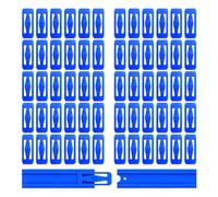 [60 Pack] K TOMOTO Racetrack Connectors Compatible with Hot Wheels Tracks