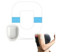 60 Pack Omnipod 5 Adhesive Patches, Waterproof Pre-Cut Transparent Patches for Omni Pod Dash PodPal Overpatch, PodPal Overlay Tape, Hypoallergenic & Latex Free