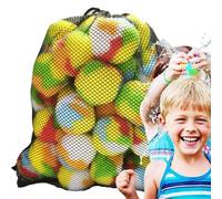 60 Pack Reusable Water Balls - Cotton Splash Bombs For Kids & Adults | Ultra Absorbent Soaker Balls For Swimming Pool, Beach, Backyard Outdoor Play