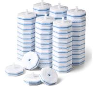 60 Pack Toilet Wand Refills Compatible with Clorox Toilet Brushes, Instant Foam Cleaning, Secure Lock No Slipping, Odor Neutralizing, Easy Snap-On Design