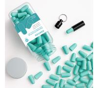 60 Pairs Foam Ear Plugs Sleep 38dB SNR Noise Reduction Reusable Travel Work