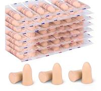 60 Pairs Foam Earplugs, Ergonomic Design Soft Ear Plugs for Sleeping, 35dB SNR Noise Cancelling Hypoallergenic Earplugs for Concerts Loud Music/Shooting Guns/Work Construction, Pink