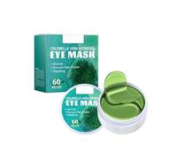 60 Pairs Seaweed Tightening Eye Mask, Chlorella Vera Hydrogel Eye Mask, Soothing Lightening Dark Circles Fine, Anti-Ageing Eye Treatment for Women (1)