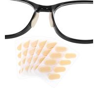 60 Pairs Soft No-Slip Foam Nose Pads for Glasses, Self-Adhesive Spectacle Nose Pads, Oval Shape Sticky Noses Pad for Glasses Eyeglasses Sunglasses (Skin Color)