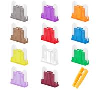 60 Pcs Car Fuses Assorted Kit, Mini Blade Fuse Kit, Automotive Replacement Fuses with Puller for RV Truck Motorcycle (2Amp 3A 5A 7.5A 10A 15A 20A 25A 30A 35A 40A)