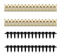 60 Pcs Car Screw and Nut Clip Kit,U Type Fastener Clips,Engine Undertray Screws,Fender Screws for Fixing and Repairing Mud Flaps,Bumpers,Heat Shields,Engine Bonnets