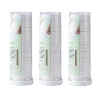 60 Pcs Compressed Face Towel Refills for Towel Warmers, 3 Stackable Hygienic Tubs Disposable Hot Spa Facial Towels, Space-saving Soft Comfort Towels for Skincare, Makeup Removal, Travel