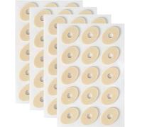 60 Pcs Corn Cushions for Feet, Self Adhesive Callus & Corn Plasters - Soft Latex Foam Pads - Waterproof Oval Shaped Toe & Foot Protectors - Suitable for Foot & Heel Pain Relief