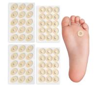 60 Pcs Corn Plasters for Toes,Corn Pads for Feet,Corns Removal Cushion Toe Callus Treatment Cushions Soft Caps Foam Pad Replacement Foot Bottom Anti-Friction Bunion,for Chiropody Verruca Protectors