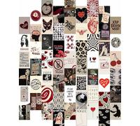 60 pcs Downtown Girl Room Décor, Coquette y2k 2000’s Grunge Posters, TV Girl Lana Del Rey Retro Music Wall Art for Bedroom, Trendy Vintage Funky College Dorm Wall Collage Kit Aesthetic Pictures