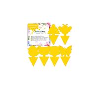 60 PCS Fruit Fly Traps, Double-sided Fungus Gnat Sticky Catcher For Multiple Insects, Plant Fly Control Indoor (60 PCS)