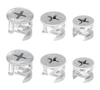 60 PCS Funiture Cam Lock Nuts Eccentric Wheel Nuts