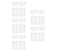 60 Pcs Gift Bags with Handles Pvc Party Favor Bags | Reusable, Tear-resistant Carry Option, Style for Boutique Display, Florist Packaging, Candy Treats