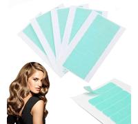 60 Pcs Hair Extension Tape Tabs,Hair Extension Tapes Human Hair Weft Replacement,Double Sided Adhesive Extension Tapes for Hair Extensions,Wigs and Hairpieces Replacement(4 x 0.8cm)