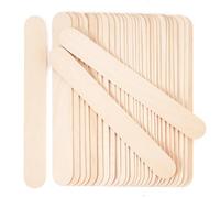 60 PCS Jumbo Popsicle Sticks,8 Inch Natural Wooden Craft Sticks