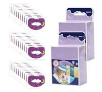 60 PCS Kids Mouth Strip Tape Non Woven Sleep Mouth Tapes Central Opening Breathing Tape Gentle Sleep Tape for Helping Child Enjoy Deeper Sleep