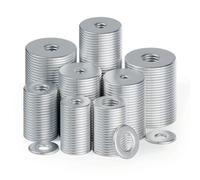 60 Pcs M10 Washers for Bolts & Screws, Large Penny Washers M10 x 30mm, Stainless Steel Washerss, Metal Flat Washer Set, Round Plain Spacers Washer for Repair