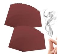 60 Pcs Magic Smoke Paper, Finger Smoke Magic Trick, Funny Ma-gic Card Ma-gic Trick to Make Smoke with Your Fingers, Mystic Hells Smake Gimmick Prop for Close-Up Finger Mogic Tricks(5*7cm)