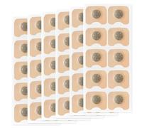60 Pcs Magnetic Nose Strip, Breathing Nasal Strip, Anti-snoring Sleeping Nose Strips, Intake Breathing Nose Strips, Sleep Aid Nose Strips Suitable for Men Women at Home,Business Trips,Trave (Silver)