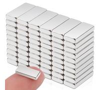 60 Pcs Neodymium Magnets Strong Bar, 12 x 5 x 2 mm Small Strong Rare Earth Magnets for Crafts, Tool, Kitchen, Whiteboard, Fridge