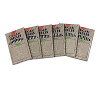 60 PCS Organ Industrial Single Needle DBX1 in Assorted Sizes 9,11,13,14,16,18 Japan Organ Sewing Machine Needles Compatible with/Replacement for JUKI Brand DDL Model and Much More