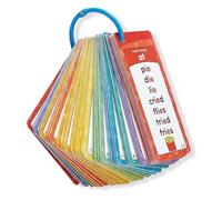 60 Pcs Phonics Flash Cards,Sight Words Flash Cards,1000 Words Phonics Games Kit with Storage Ring, Use for Preschool Kids Learning Words at Home and Daycare Center