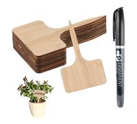 60 Pcs Plant Labels for Outdoor Plants, Greenhouse Accessories, Seed Labels, for Seeds, Seedlings, Vegetables, Flowers, Potted Plants, 6x10cm