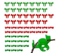60 Pcs Plant Support, Climbing Plant Support, Plant Bending Clips, Low Stress Plant Training Clips, for Bending Plants and Changing the Direction of Growth