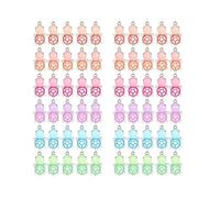 60 Pcs Resin Turtle Charms Glow in the Dark Turtle Pendants Luminous Tortoise Sea Dangle Animal Charms, 6 Colors