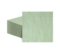 60 Pcs Sage Green Paper Napkins 5 Inch, 2 Ply Green Cocktail Napkins