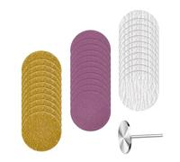 60 Pcs Sanding Paper Discs, for Pedicure to Sand the Dead Skins and Calluses on the Soles of the Feet