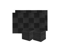 60 Pcs Sound Insulation Board Sound Insulation Foam,2.5X30X30Cm