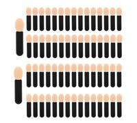60 PCS Sponge Eyeshadow Applicators, Eyeshadow Brushes, Eye Shadows Sponge Applicators Sticks, Eye Makeup Brushes Set for Nails and Eyeshadow Makeup