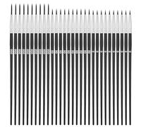 60 Pcs Tiny Detail Paint Brushes, Liner Brush, Fine Tip Paint Brush Set with 3 Size #0#00#000, for Miniature Crafts Painting Watercolor Acrylic Art Face Figurine Paintings