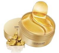 60 Pcs Under Eye Treatment Masks,HOUSN Under Eye Gel Patches for Dark Circles,Collagen Under Eye Mask,Hydrate, Moisturise, Improve Lines and Wrinkles Eye Care Skincare for Puffy Eyes(Gold)