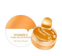 60 PCS Vitamin C & Collagen Eye Pads for Dark Circles,Under Ey/e Patches Masks,Anti Wrinkle Pa/tches & Eye Bags Remover for Anti Aging,Collagen Patches Eye Masks with Moisturizing and Anti-Aging