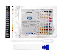 60 PCS Water Testing Kits for Drinking Water,Water Hardness Test Kit,Drinking Water Test Kit,Water Test Kits,Testing pH,Hardness,Chlorine,Lead,Iron,Copper,Nitrate etc