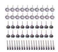 60 Pcs Wire Wheel Brush Set for Rust Removal, Polishing & Cleaning, High Carbon Steel Wire Brushes Compatible with Rotary Tool, Drill Press, Hand Drill, Includes Twist Knot & Pen Brushes